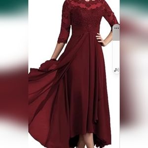 Nwt mob, formal burgundy dress